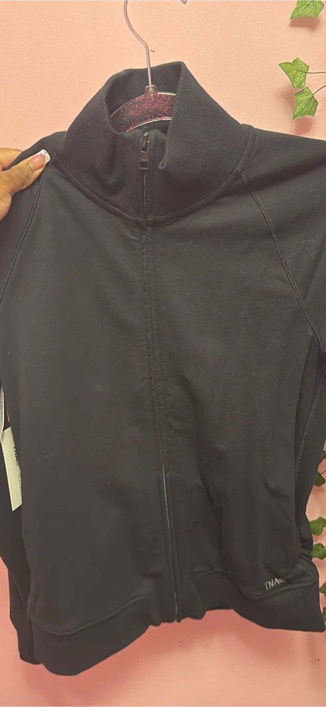 TNA Black Full-Zip Jacket - photo 3