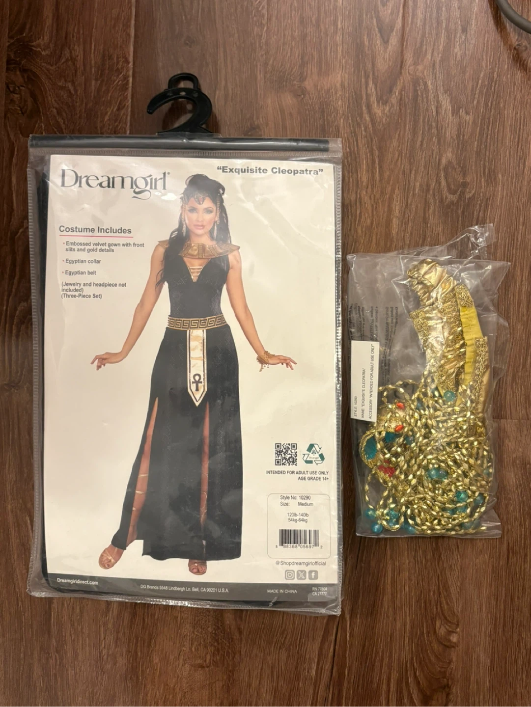 Halloween Costume Cleopatra + Head Jewelry