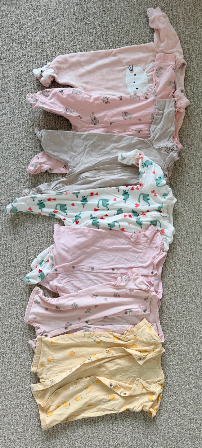 Baby girl clothes, 0-12 months old - photo 3