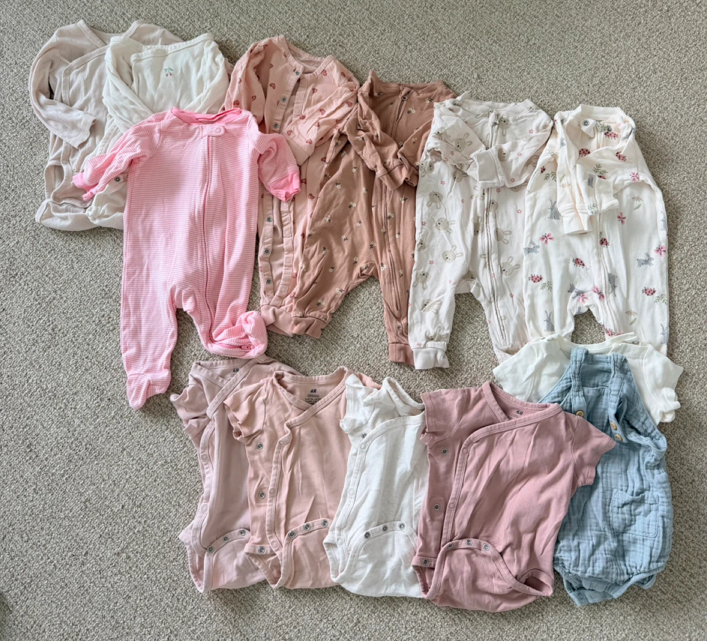 Baby girl clothes, 0-12 months old - photo 5