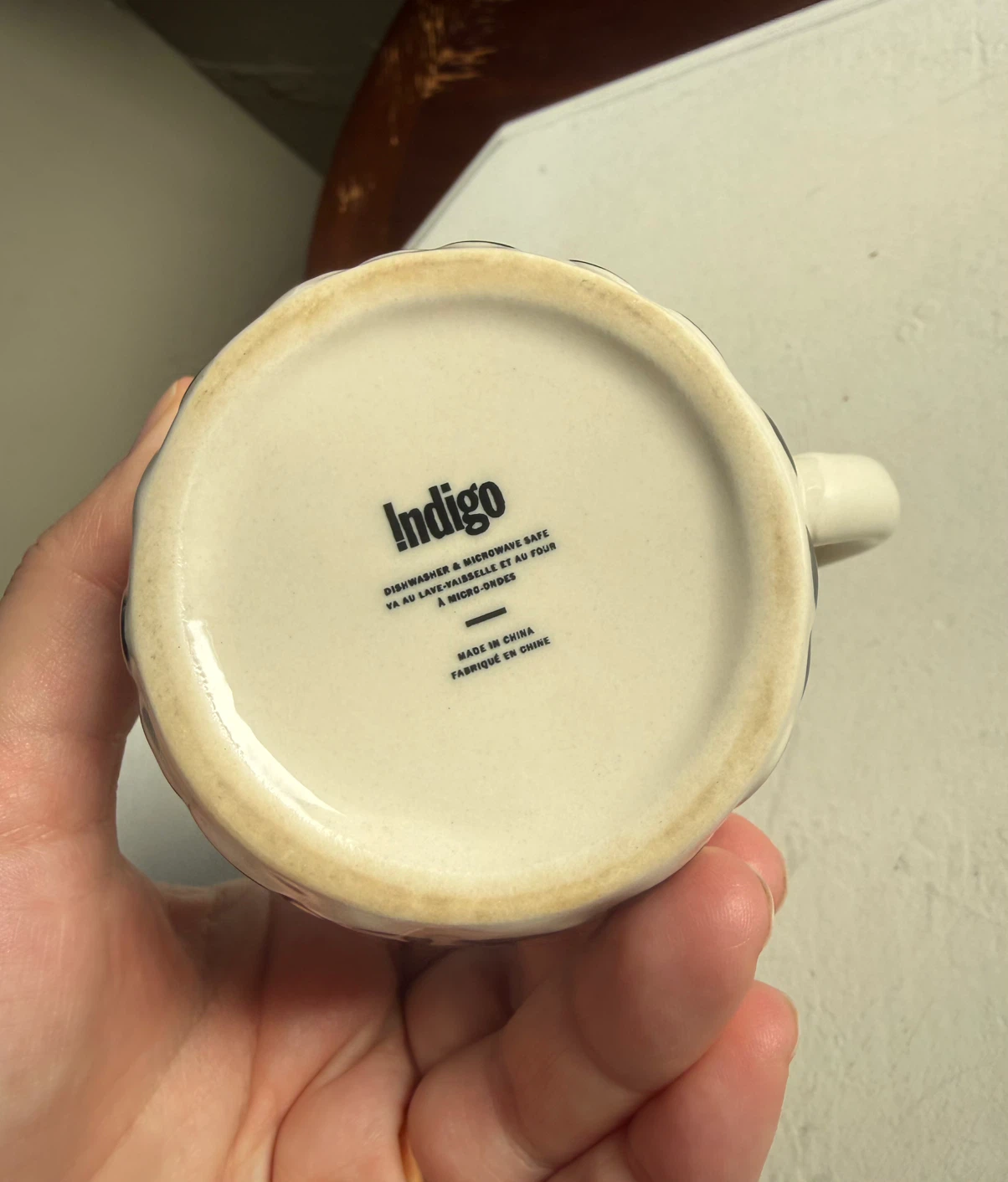 Indigo small owl mug - photo 2
