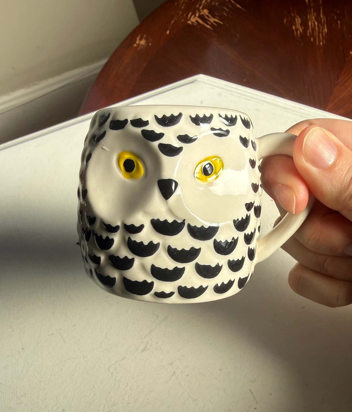 Indigo small owl mug - photo 3