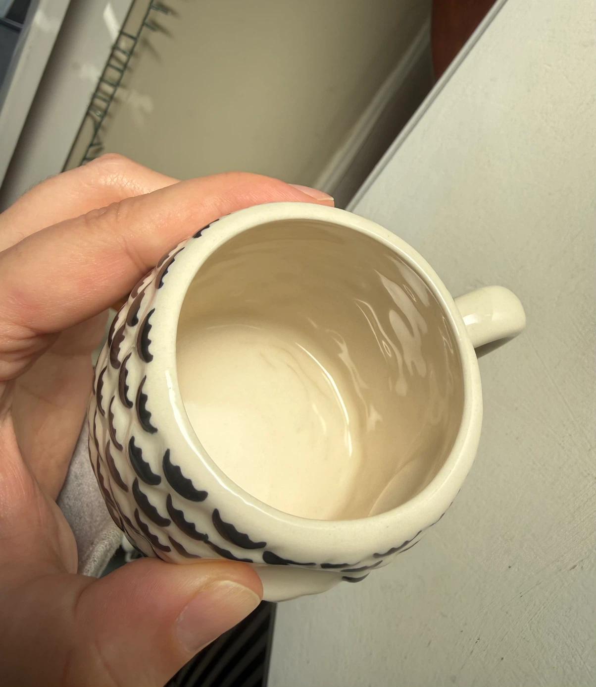 Indigo small owl mug - photo 4