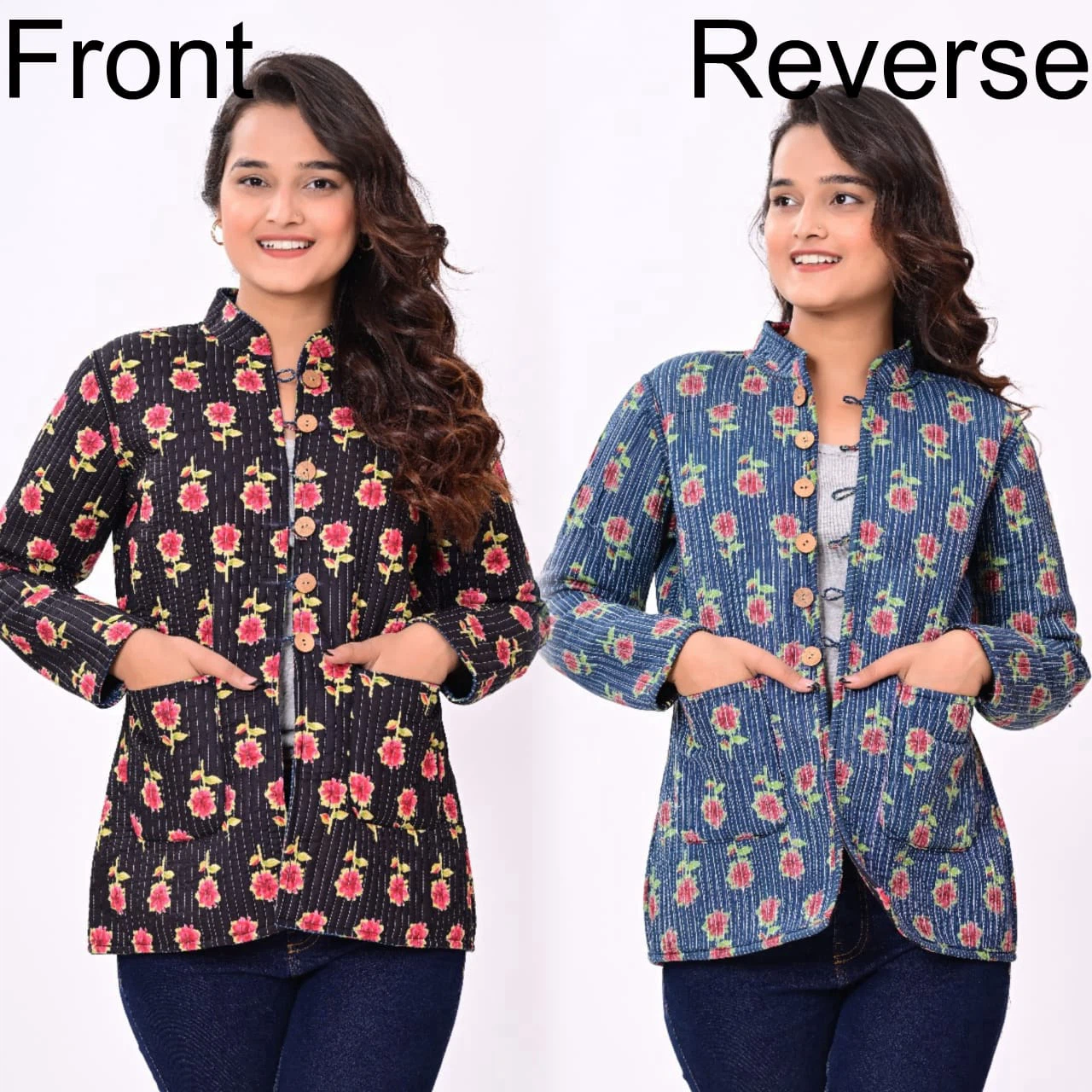 ✨ Jaipuri Reversible Quilted Winter Jackets ✨ - photo 3