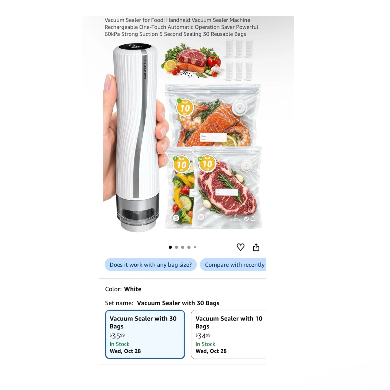 Brand new Vacuum Sealer for Food