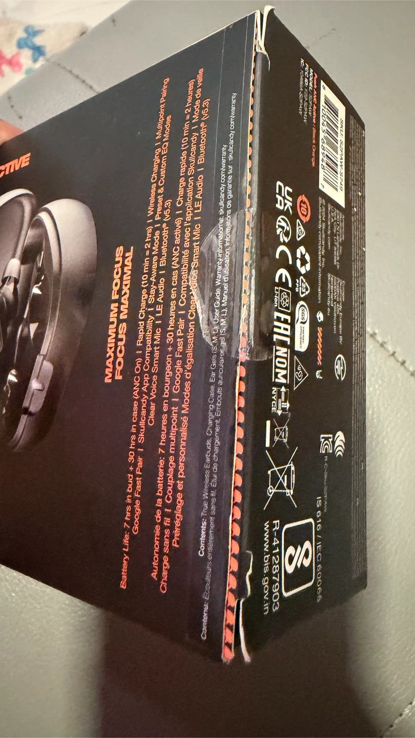 Skullcandy Push ANC Active True Wireless Earbuds - photo 3