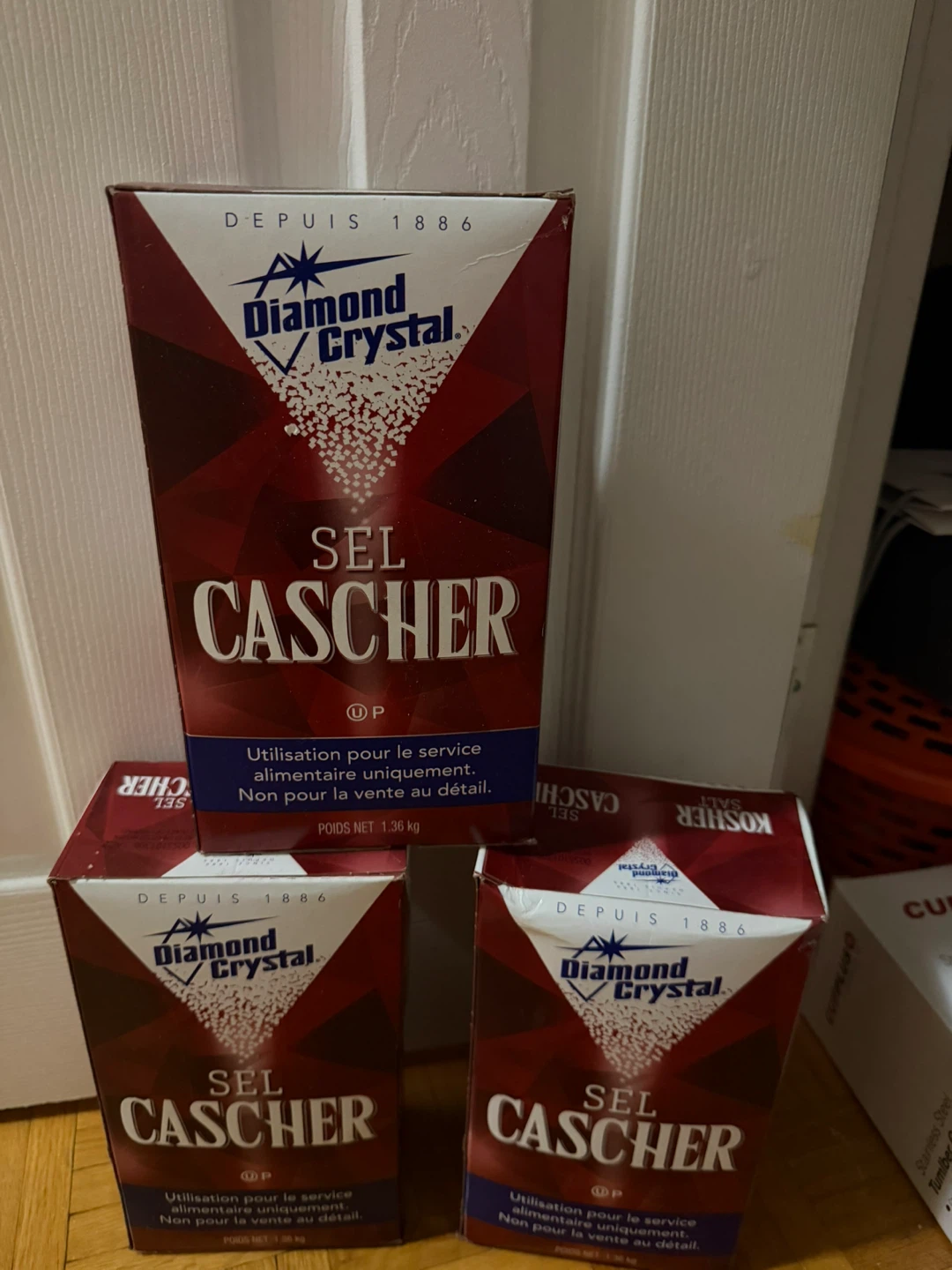 3 Boxes of Diamond Crystal Kosher Salt - photo 2
