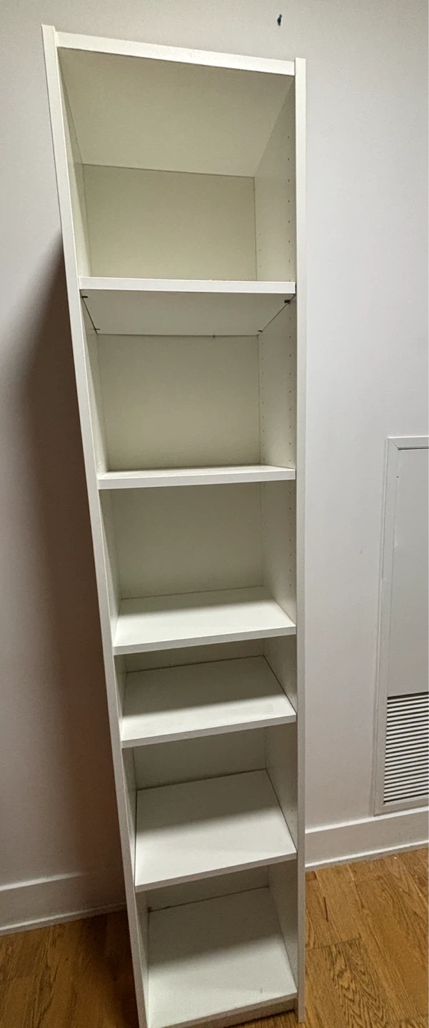 White IKEA Billy Bookcase