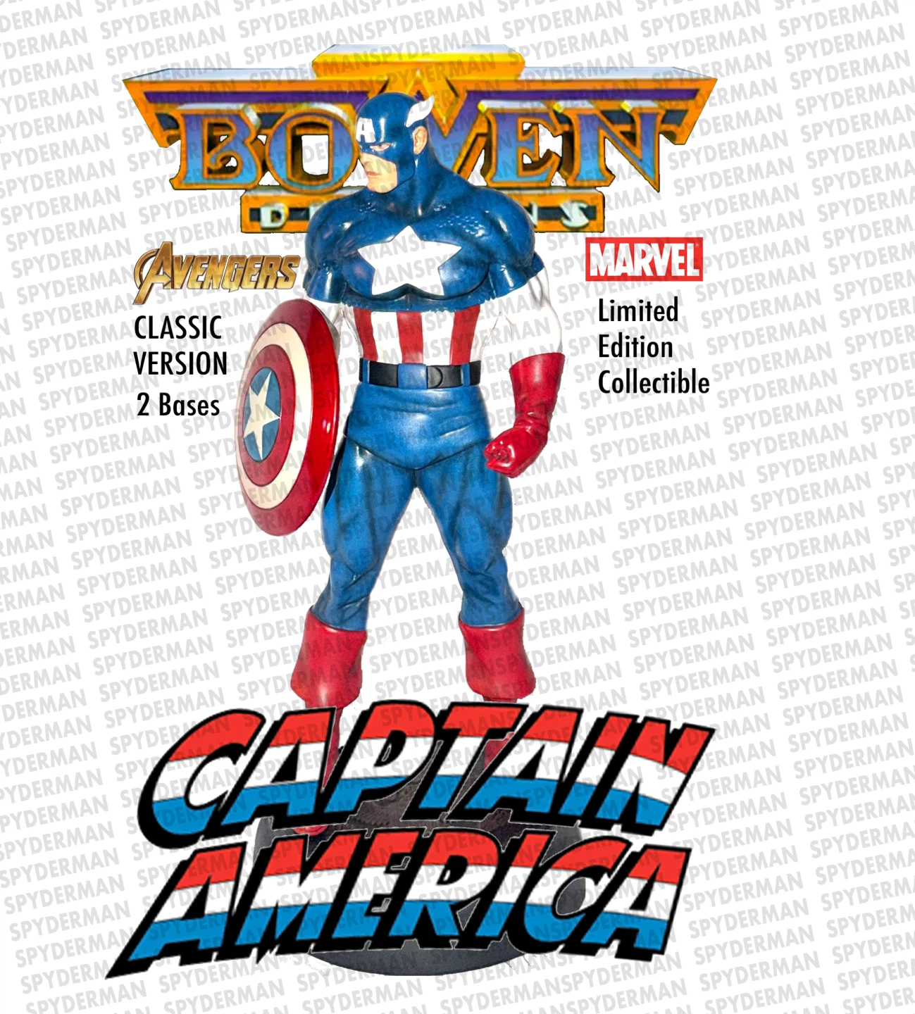 Bowen Designs Captain America Classic Version Statue