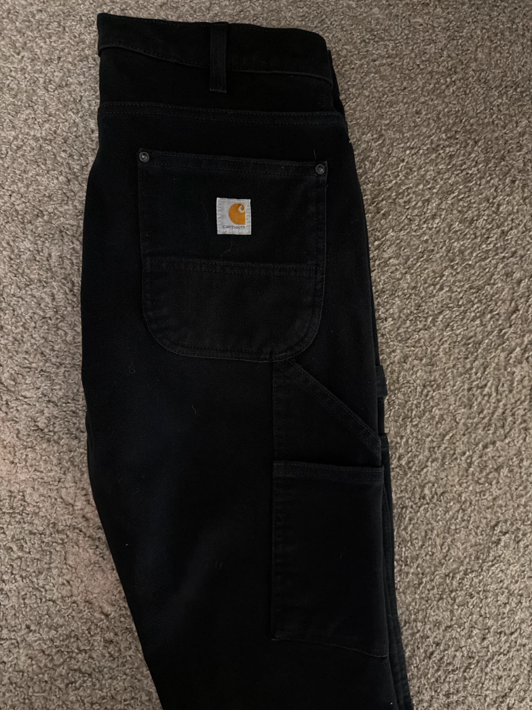 Carhartt Relaxed Fit Pants - Black Size 10 Regular - photo 2