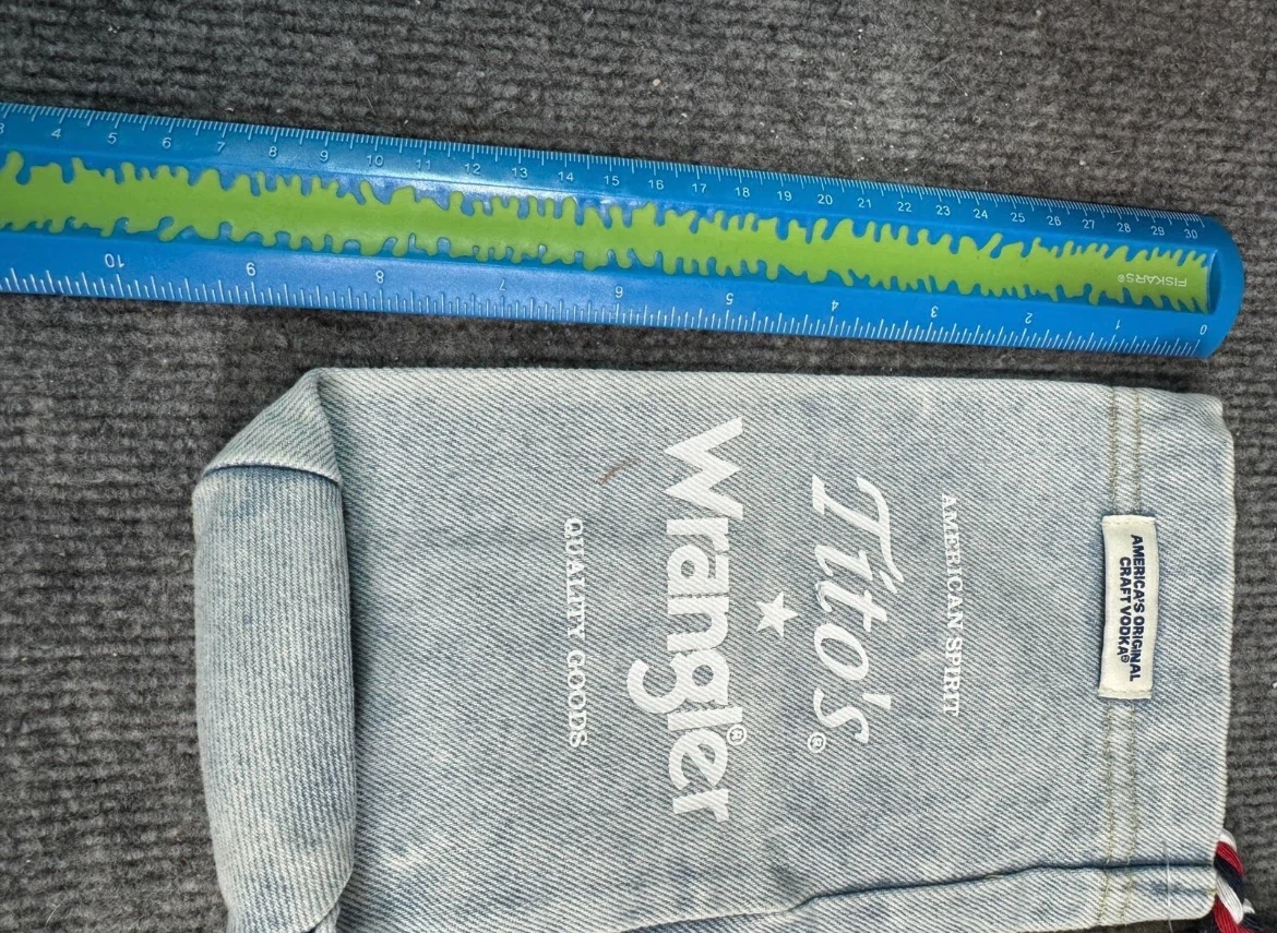 Tito's Vodka x Wrangler Denim Bottle Bag - photo 4