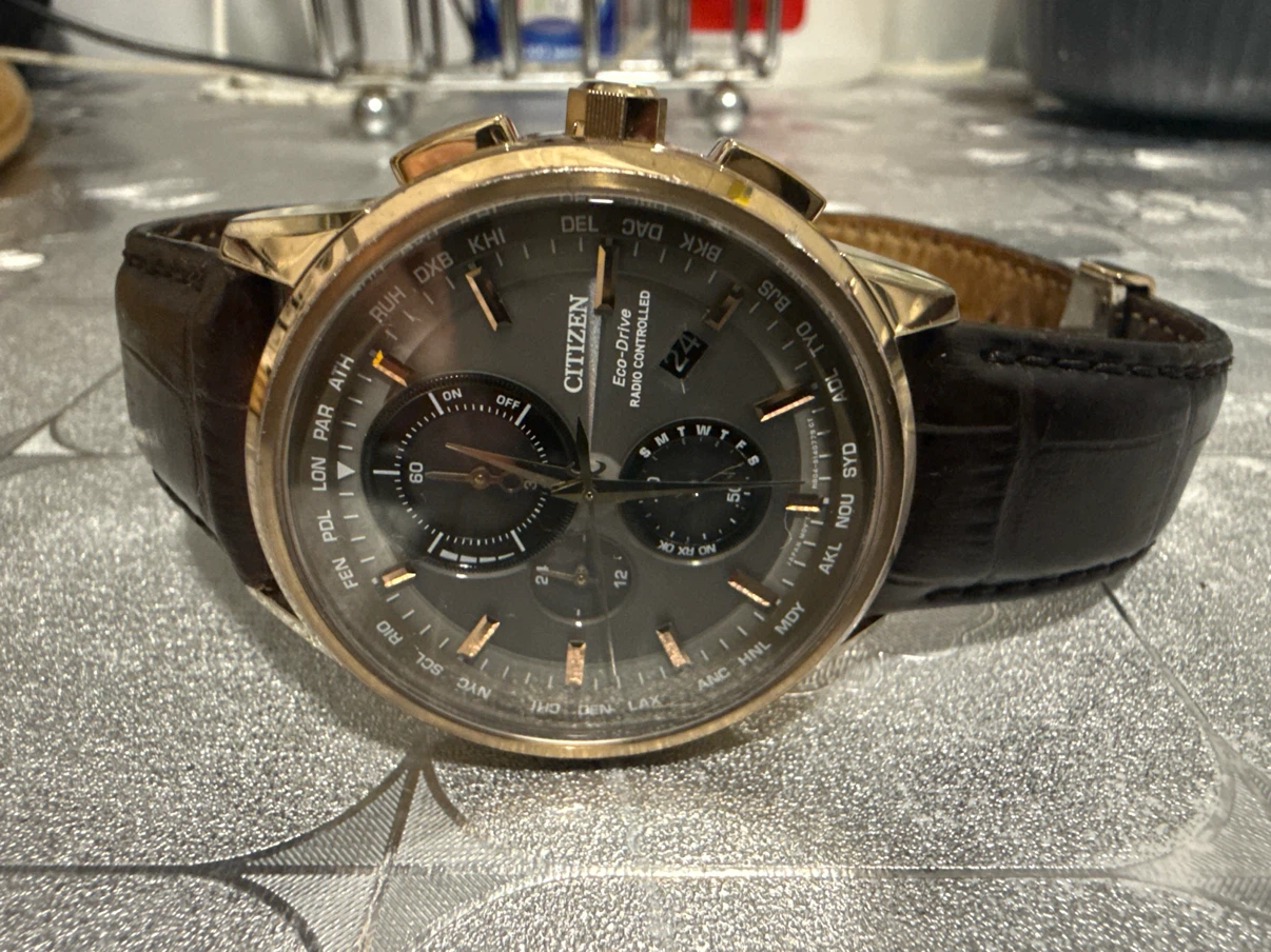 Citizen World Chronograph A-T Watch