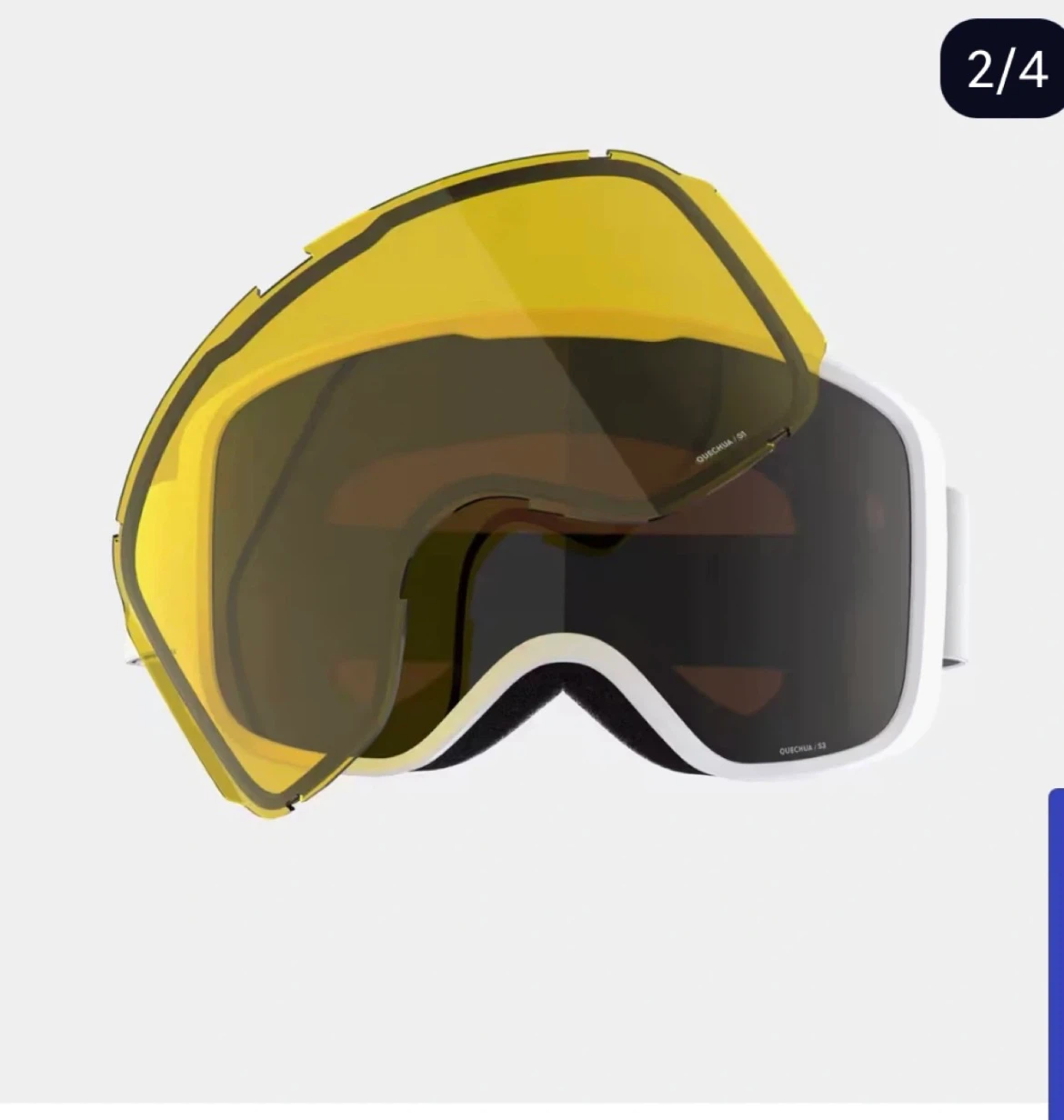 Wedze Ski Goggles and Mittens Set - photo 5