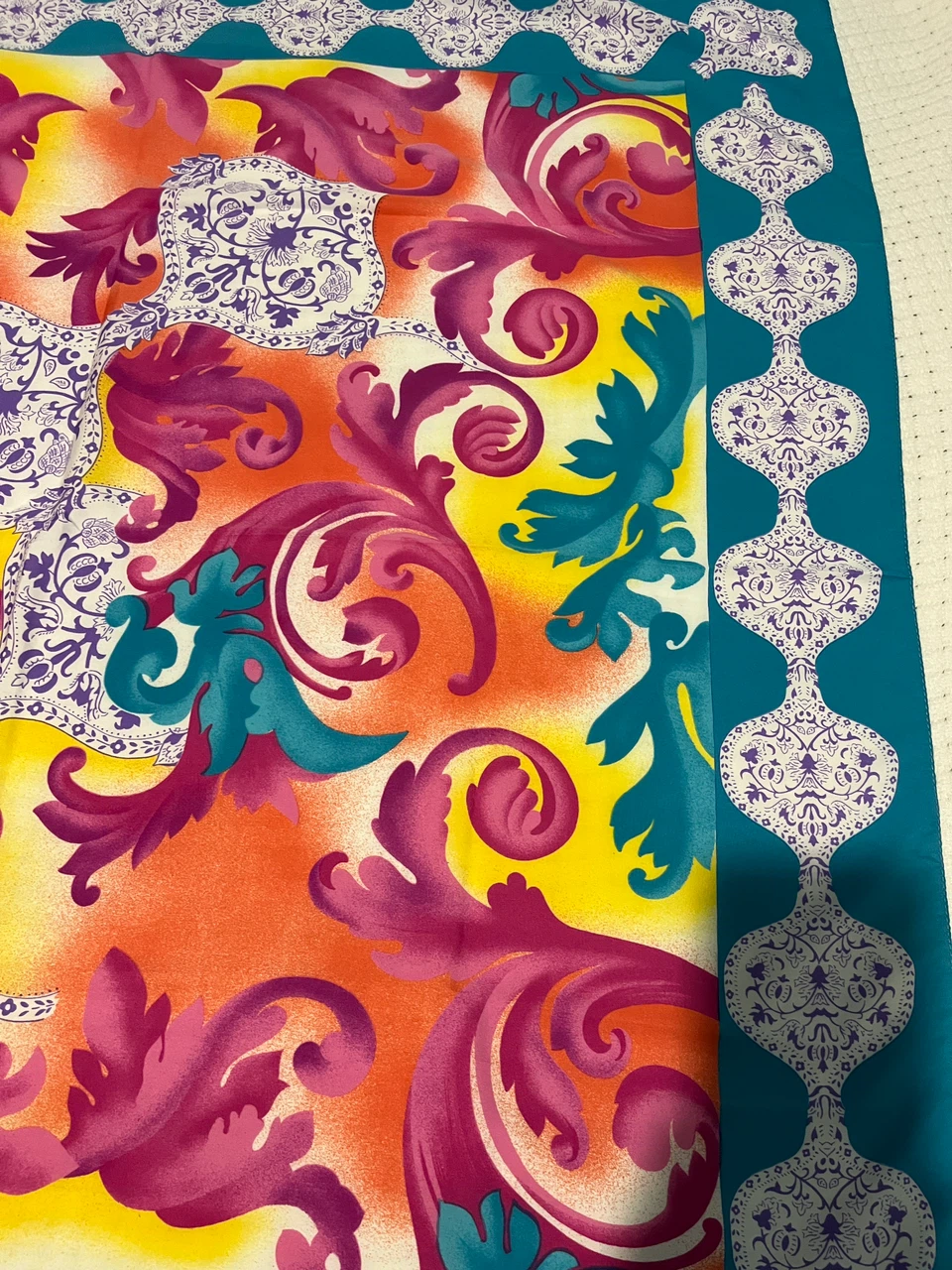 Honey Multicolor Patterned Scarf - photo 5