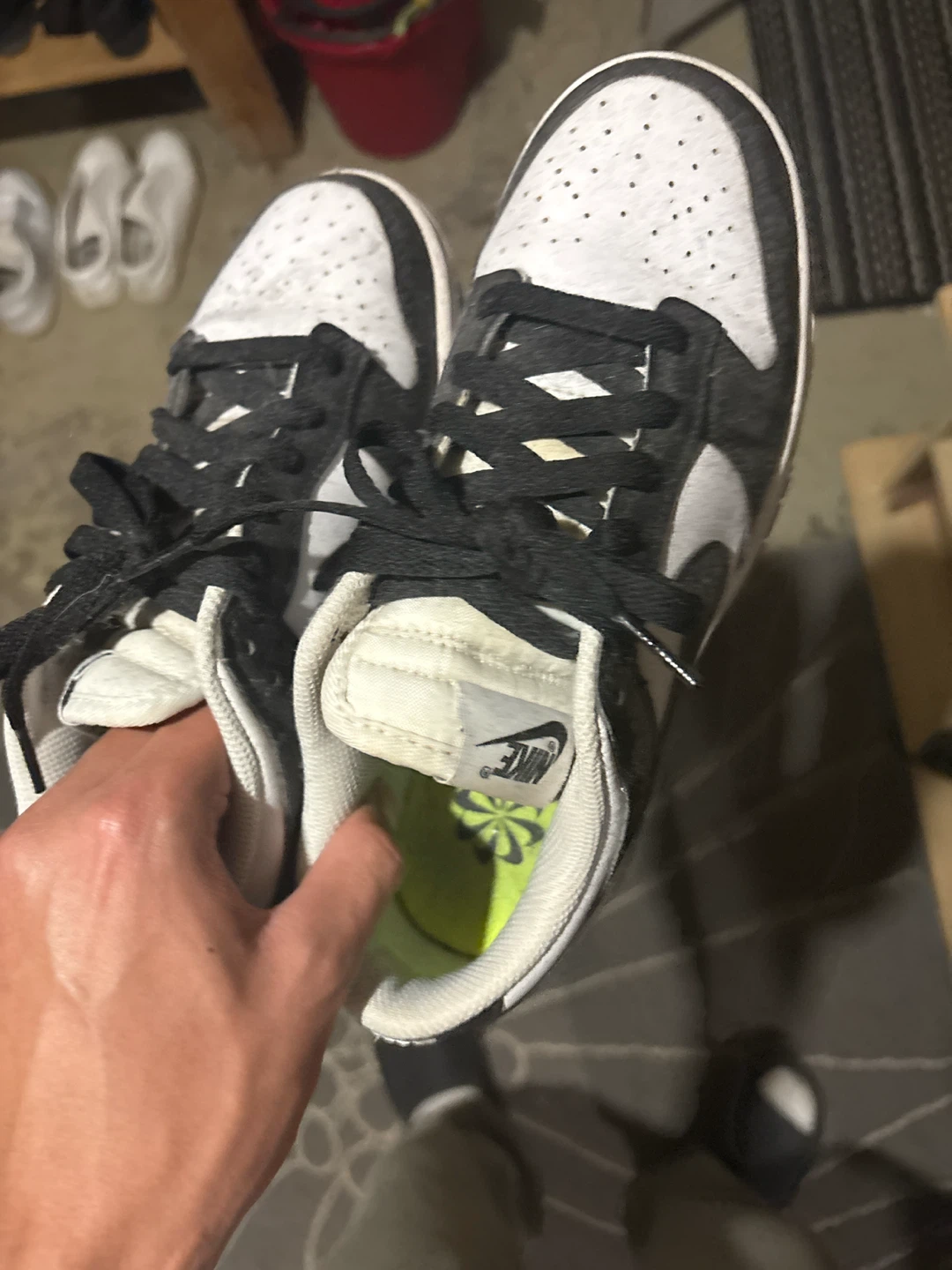 Nike Dunk Low Panda Black and White Sneakers