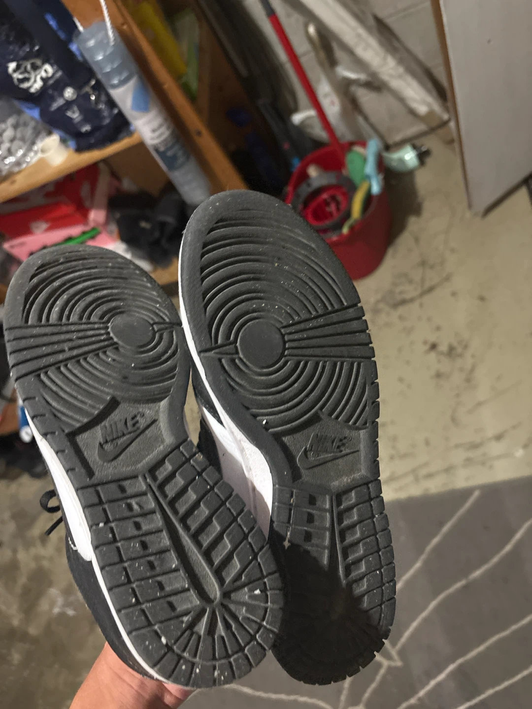 Nike Dunk Low Panda Black and White Sneakers - photo 2