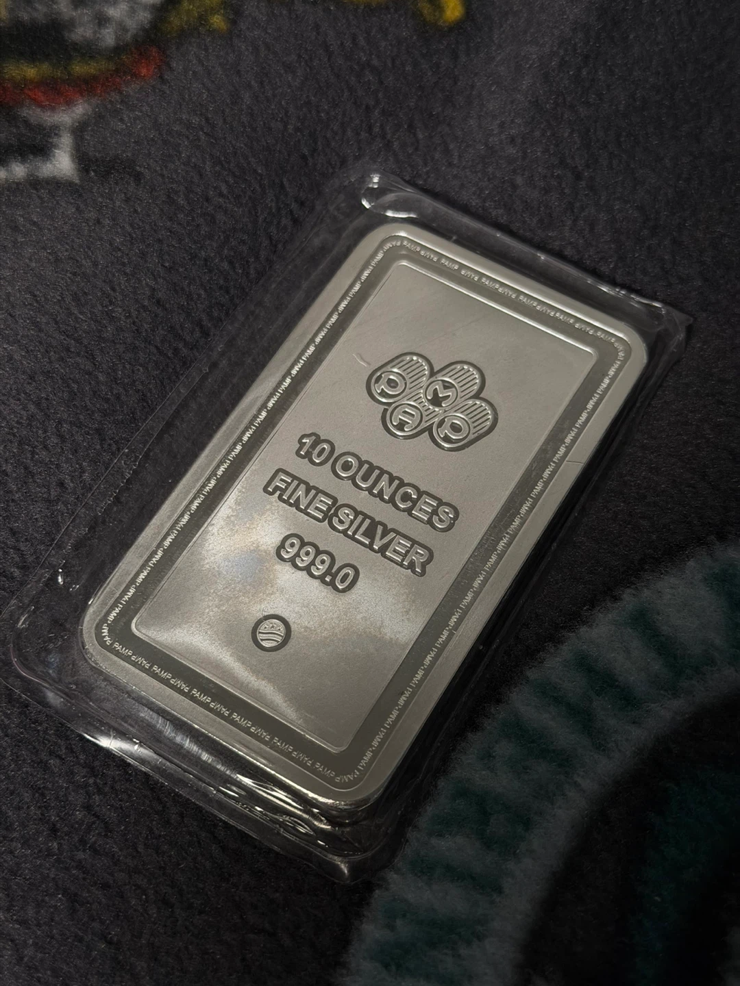 PAMP Suisse 10 oz Lady Liberty Fine Silver Bar - photo 2
