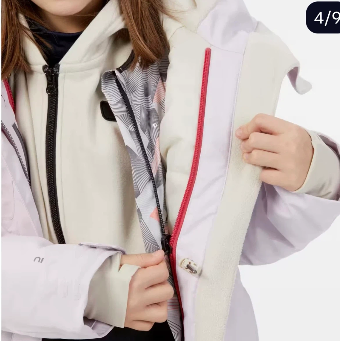 Lilac Ski Jacket (Women XS or Kids 14yrs) - photo 5