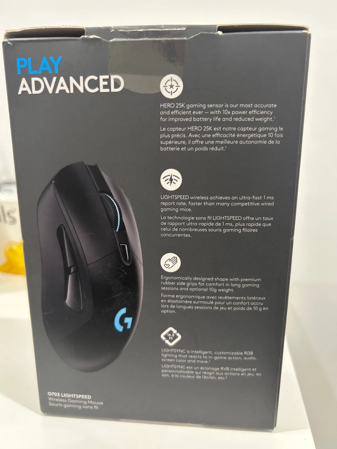 Logitech g703 wireless gaming mouse - photo 2