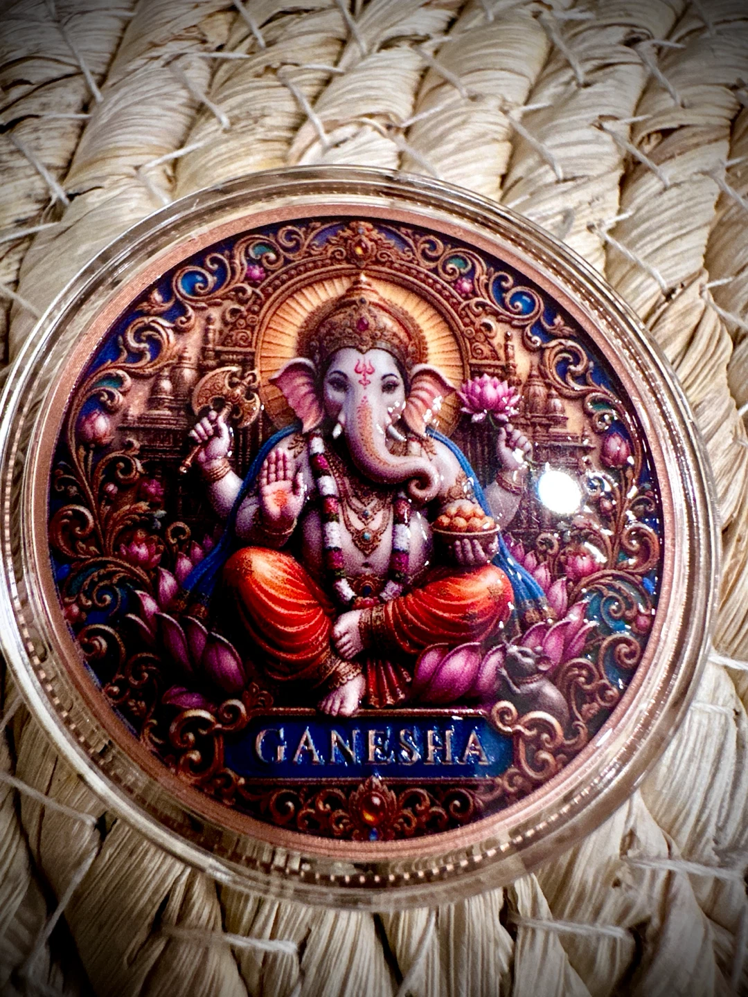 Diwali Gifts - Set of 3 Hindu Deity copper - photo 2