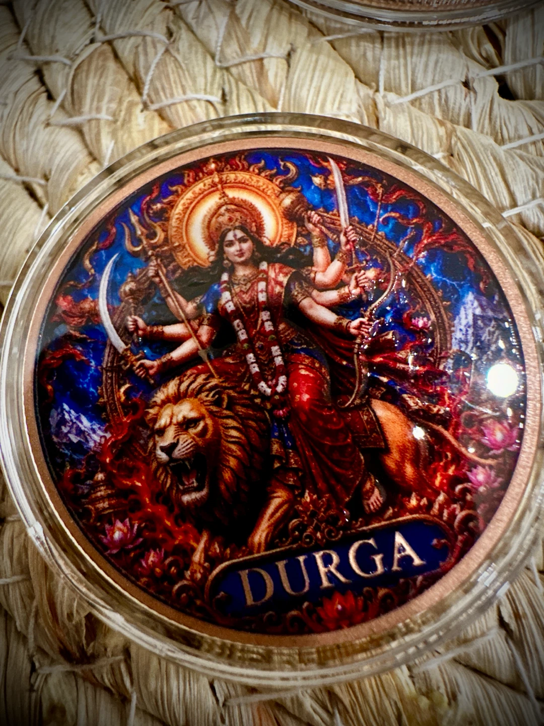 Diwali Gifts - Set of 3 Hindu Deity copper - photo 4
