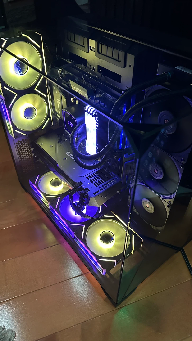 Black RGB Gaming PC — RTX 3070, Ryzen 7 5800X3D, 32GB RAM - photo 2