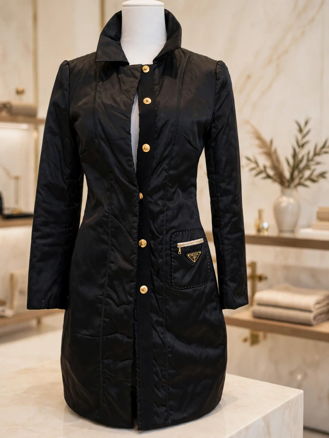 Authentic Prada Quilted Jacket