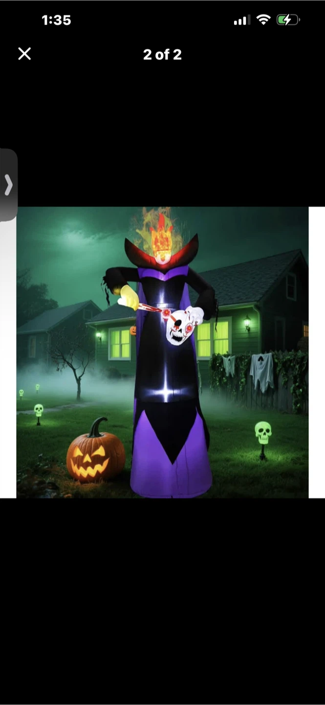 Three-Headed Dragon Halloween Inflatable