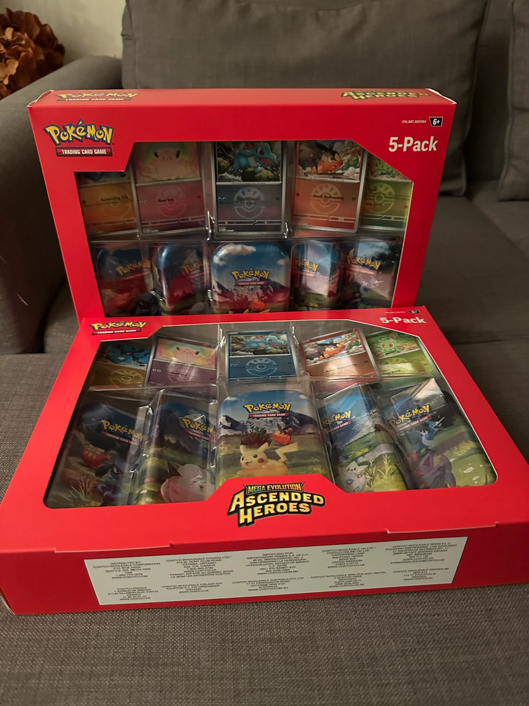 Pokemon Ascended Heroes 5-Pack Trading Card Game