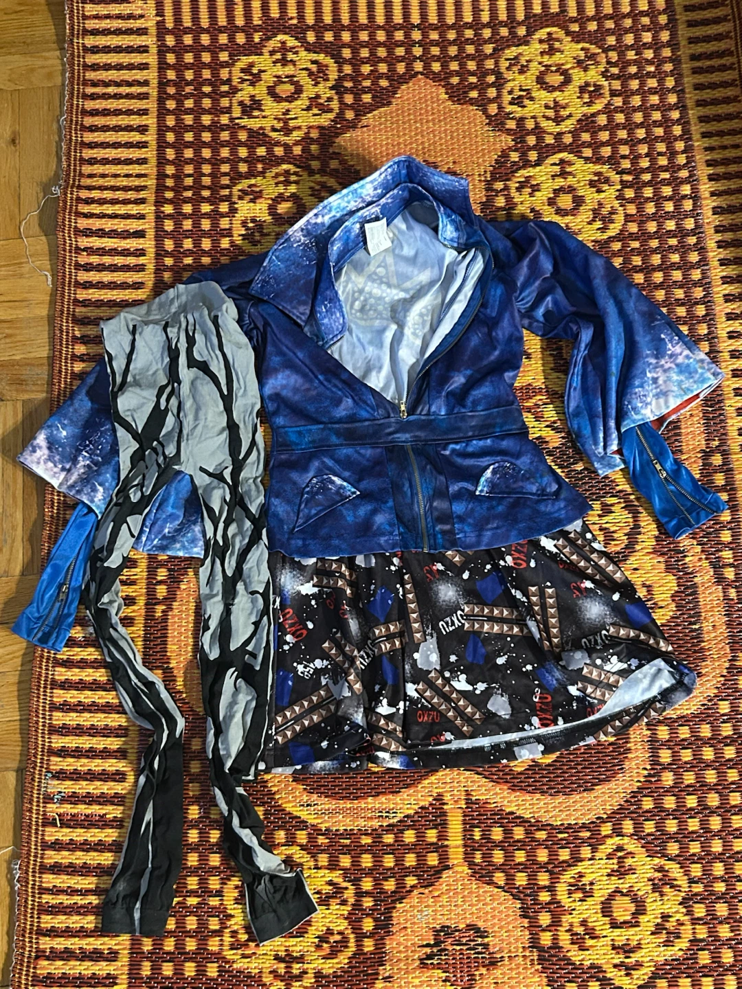 Girls Galaxy Theme Costume Set
