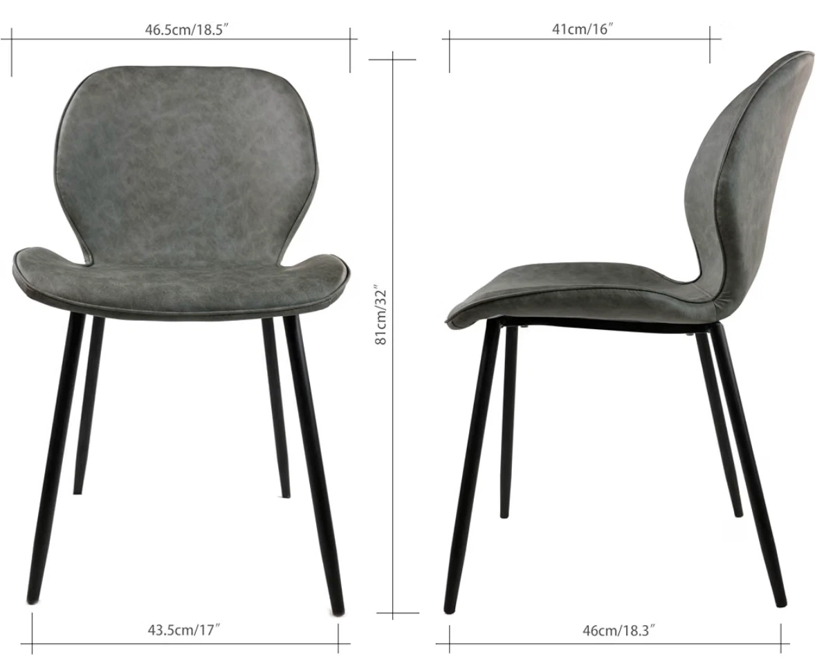 Modern Round Dining Table and Four Chairs - photo 4