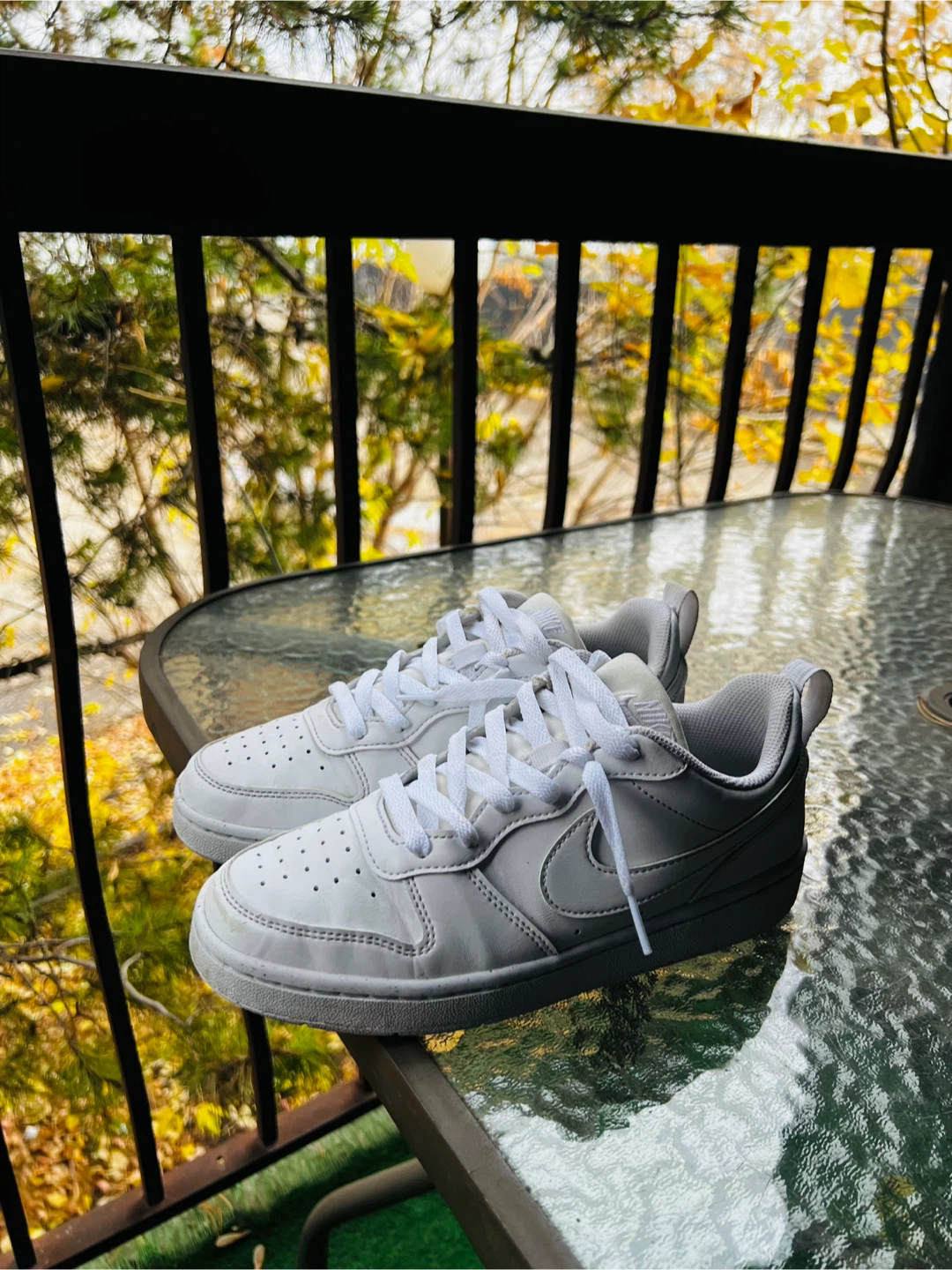 Nike Court Borough Low 2 White Sneakers - photo 3