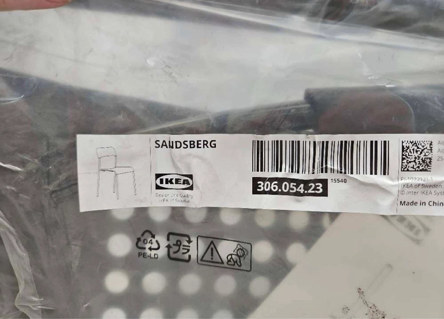 2 IKEA SANDSBERG Chairs - photo 4