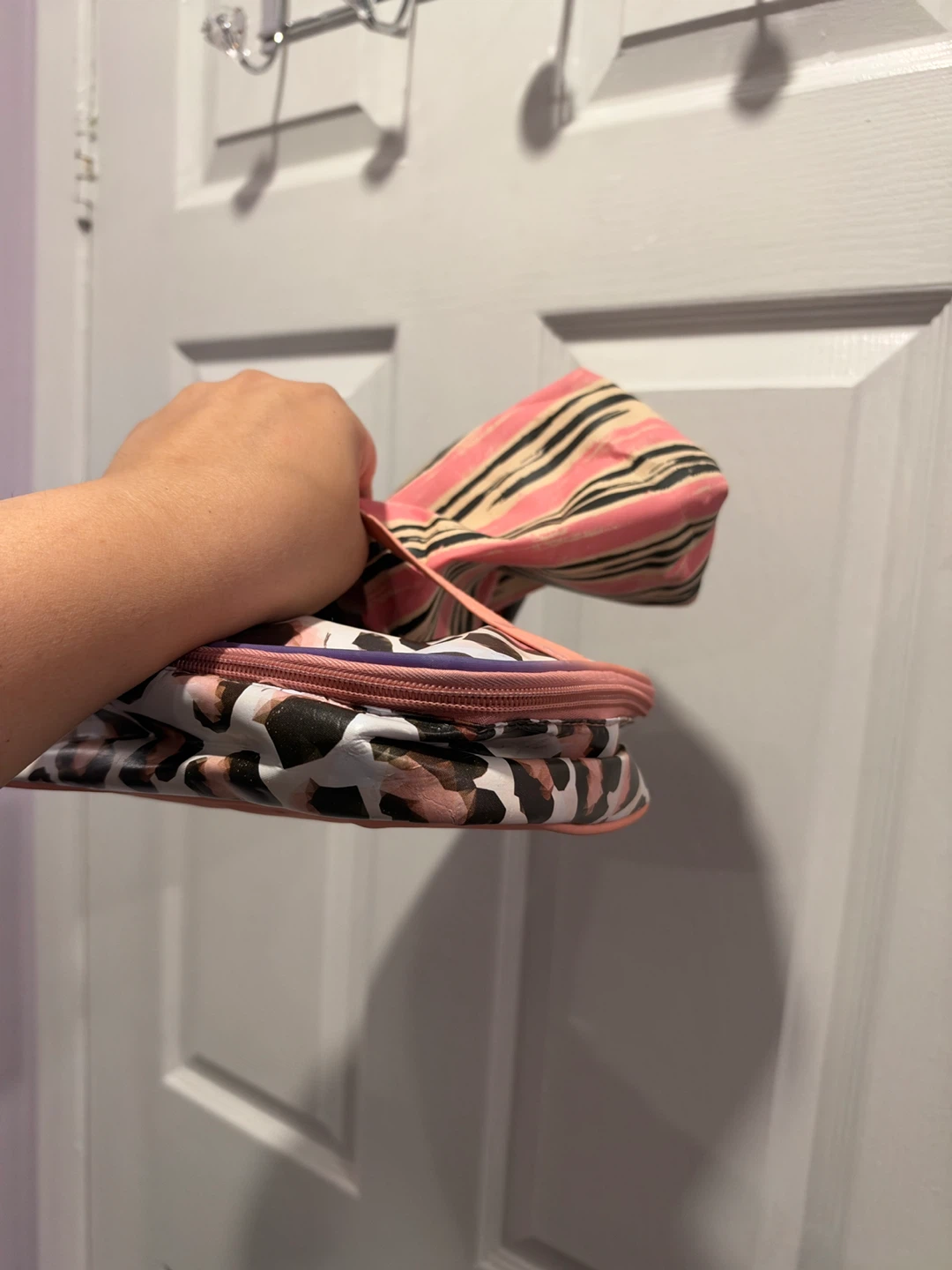 3 Patterned Cosmetic Pouches - photo 2