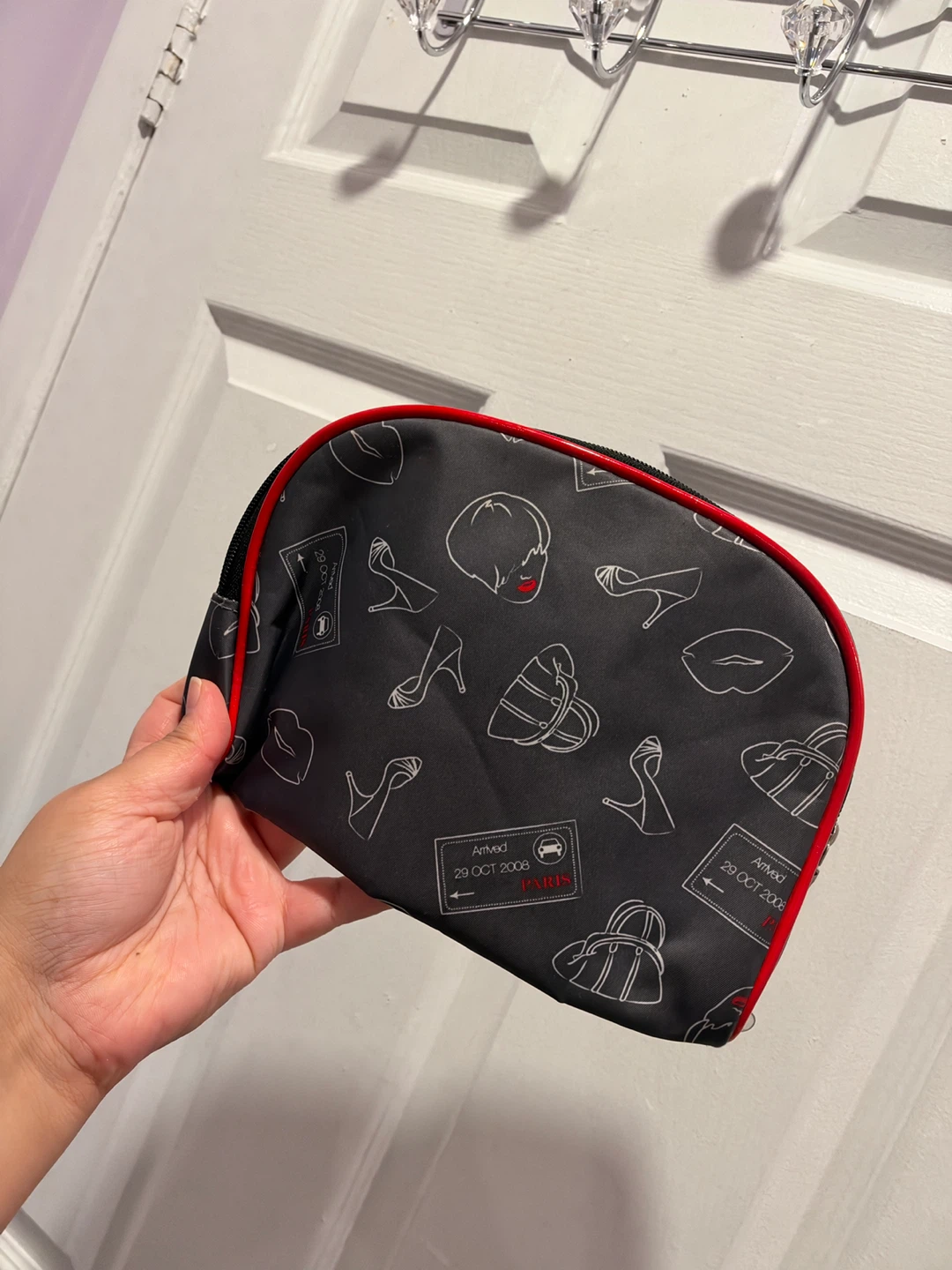 3 Patterned Cosmetic Pouches - photo 3