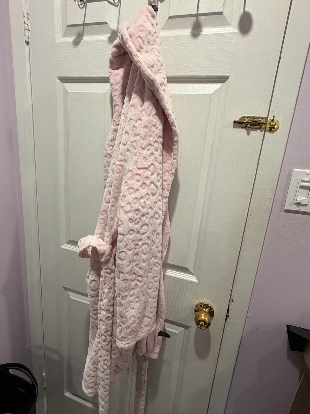 Soft Pink Textured Robe