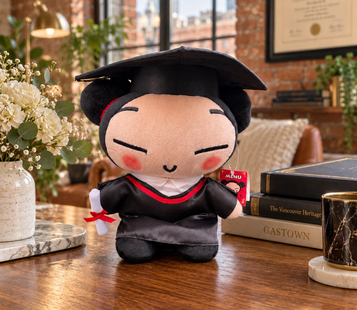 Pucca Graduation Plush 11.5"