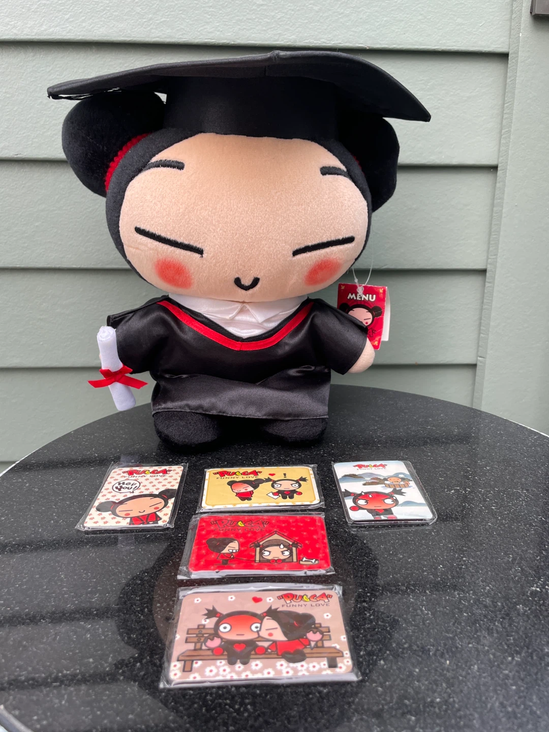 Pucca Graduation Plush 11.5" - photo 2