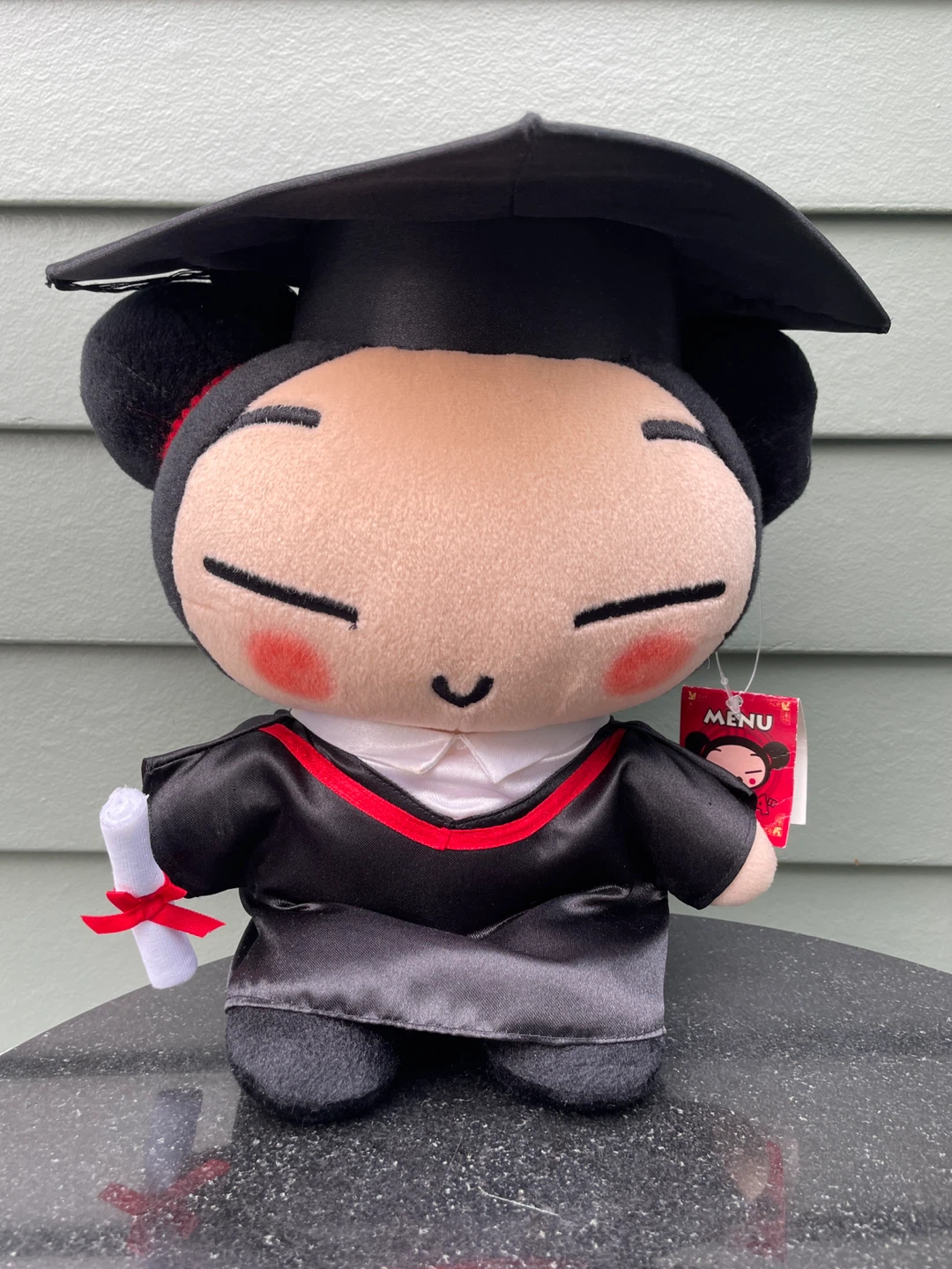 Pucca Graduation Plush 11.5" - photo 3