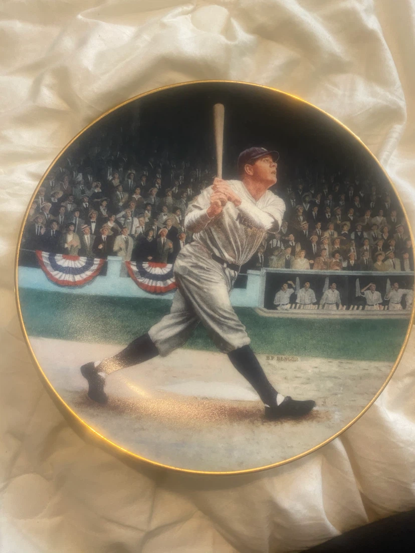 Babe Ruth The Called Shot Collector Plate