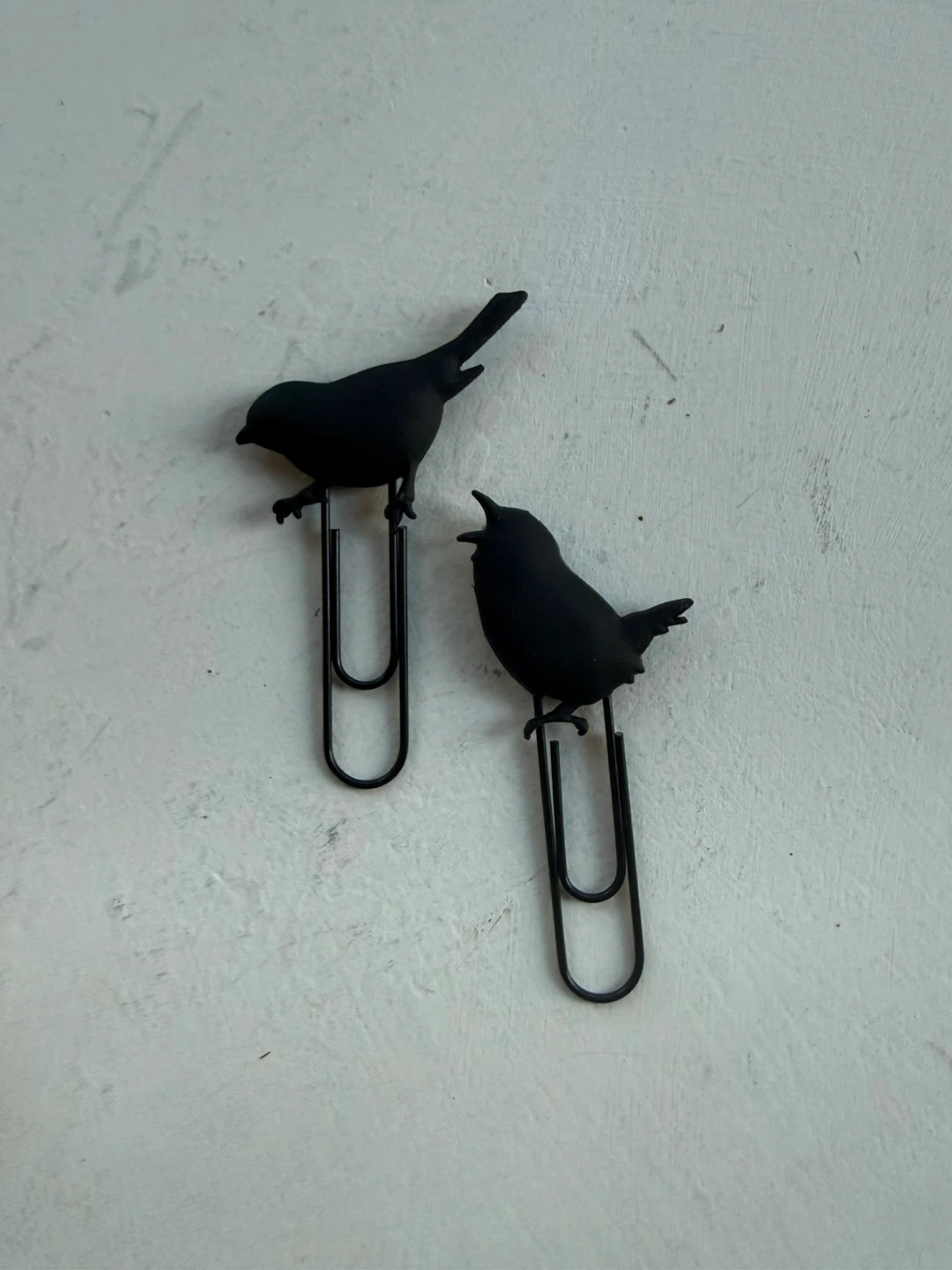 Crow paper clips - set of 2 🐦‍⬛
