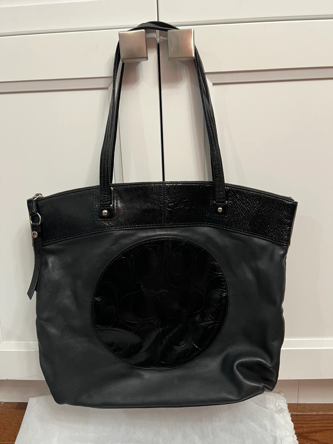 Coach Leather Tote Bag