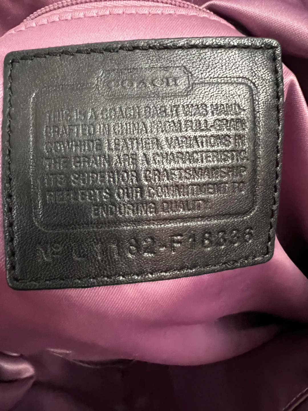 Coach Leather Tote Bag - photo 4