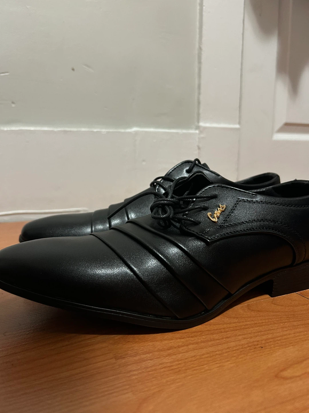 Black cam shoes size 12