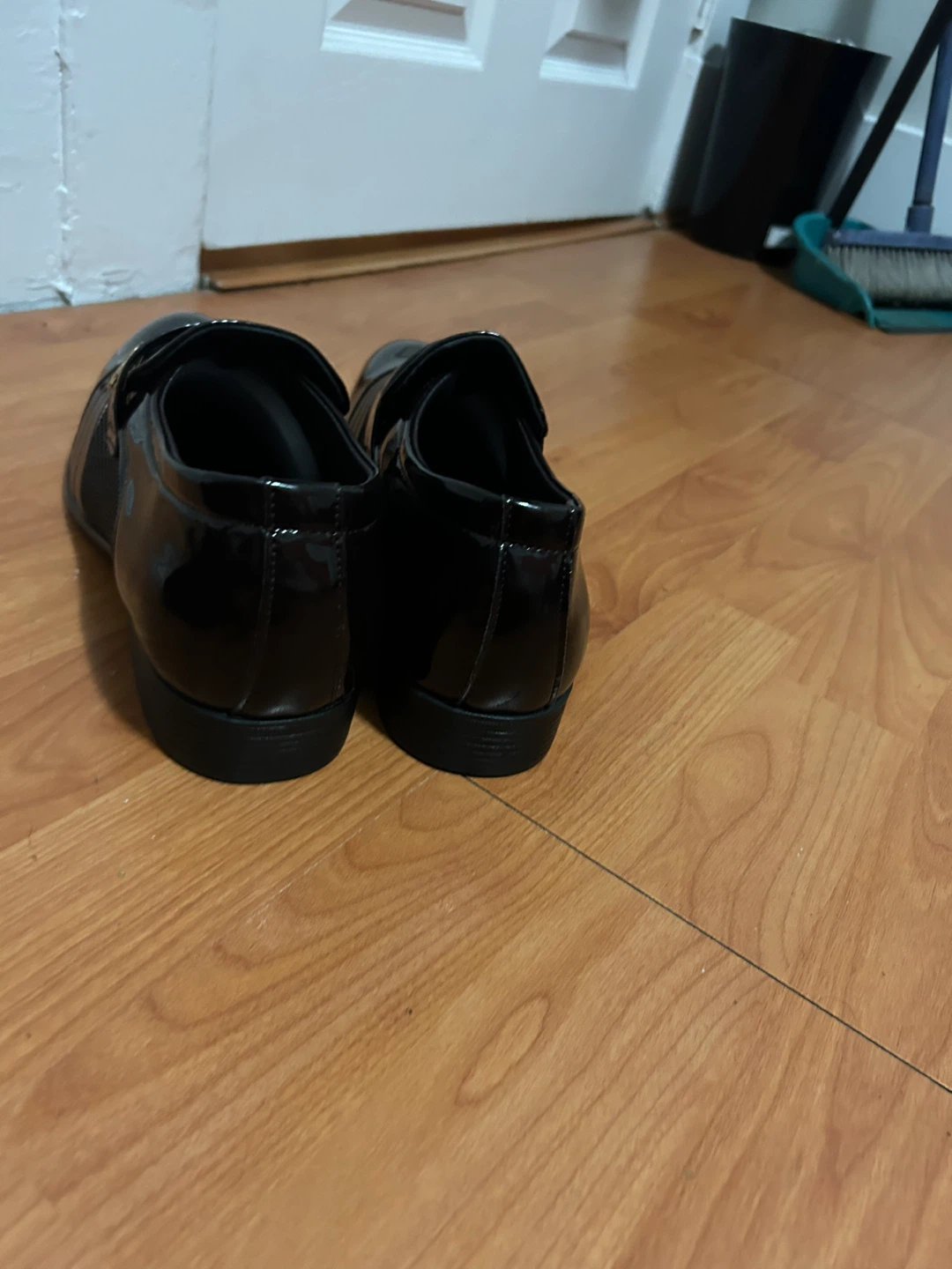 Mens Black and Brown Dress Loafers size 13 - photo 5