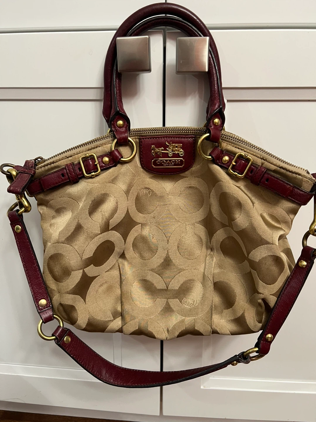 Coach Signature Hobo Handbag