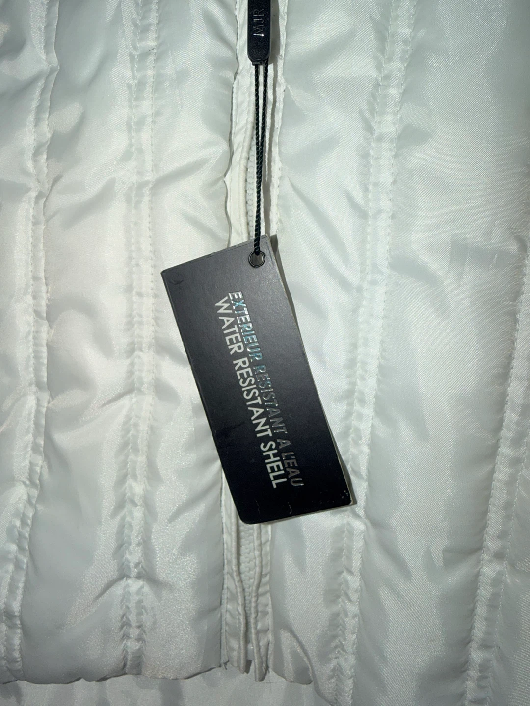 MJR Active Puffer Vest - Women's L - White - NWT Water Resistant - photo 2