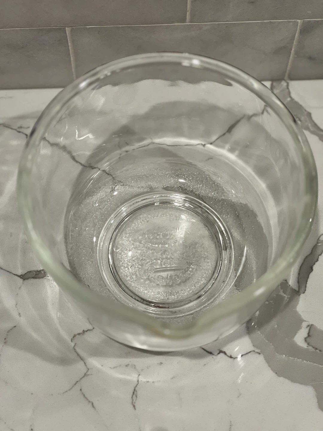 Fire-King for Sunbeam Clear Glass Mixing Bowl with Pour Spout - photo 5