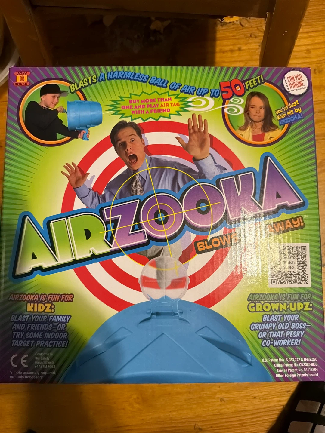 AirZooka Air Blaster Toy