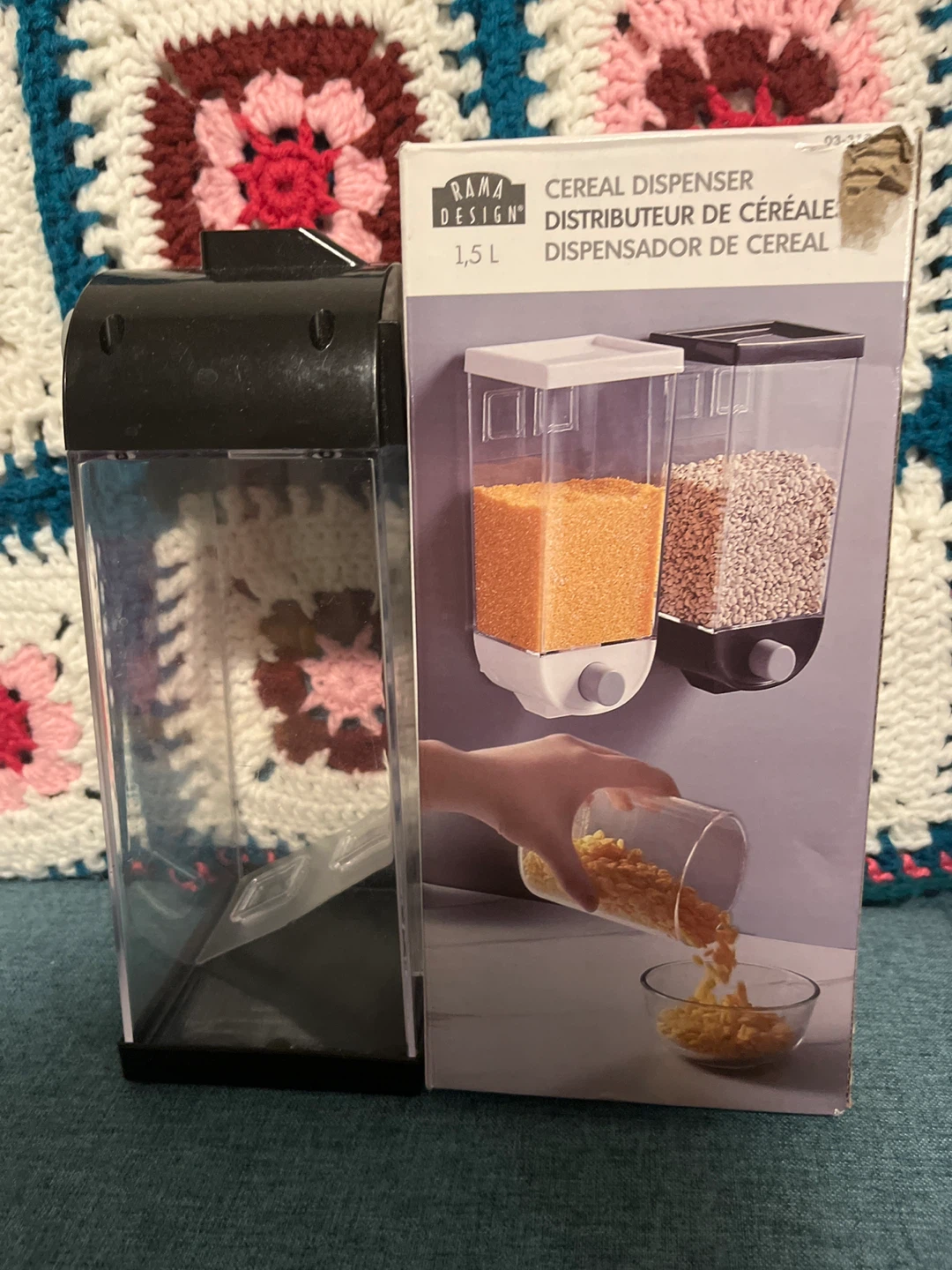 2 Rama Design Cereal Dispensers 1.5L $8each